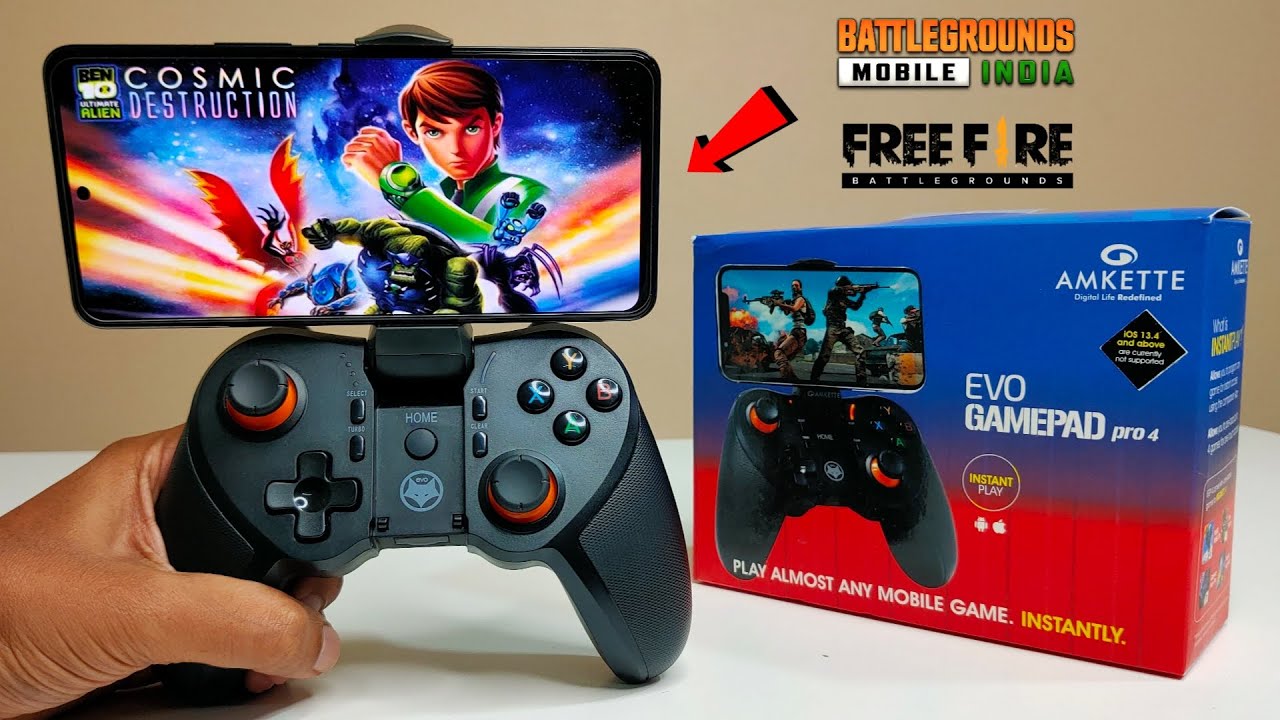 Best Wireless Gamepad For Android Mobile - Amkette Evo Gamepad Pro 4 Unboxing - Chatpat toy tv
