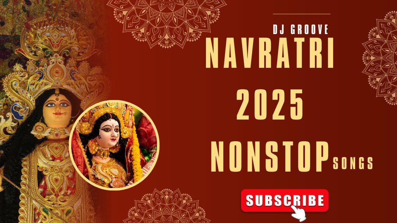 Navratri 2025 Nonstop DJ GROOVE | Garba Dandiya Special Mix | Nonstop DJ Remix