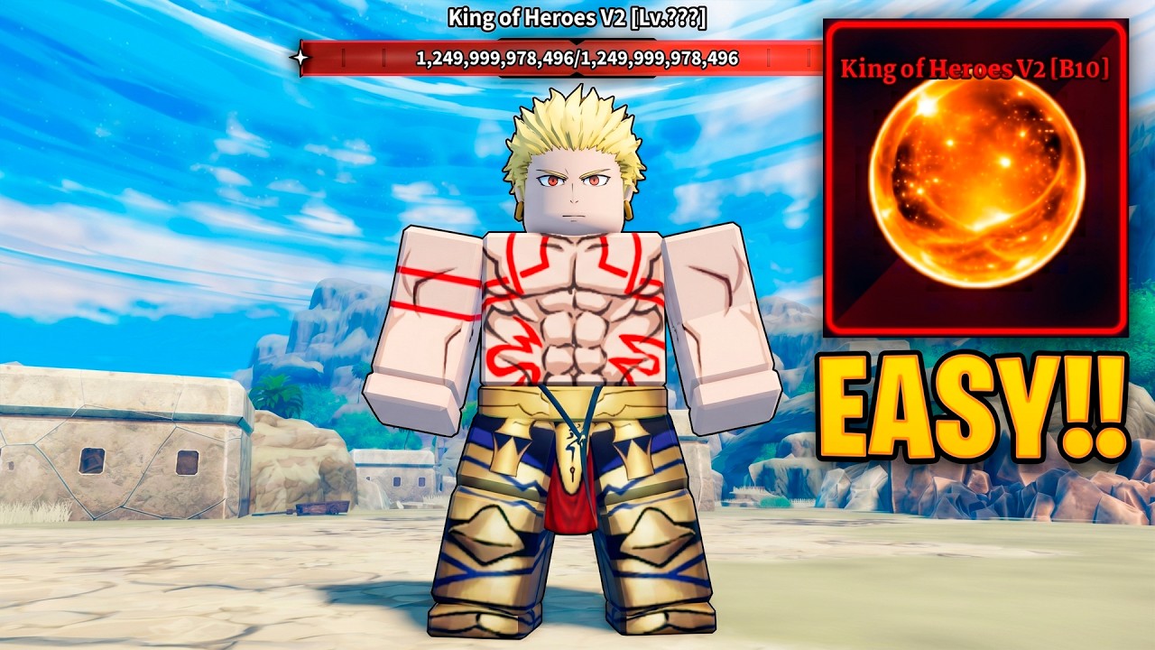 How To Get King Of Heroes V2 (Gilgamesh V2 Spec) in Sailor Piece Roblox...