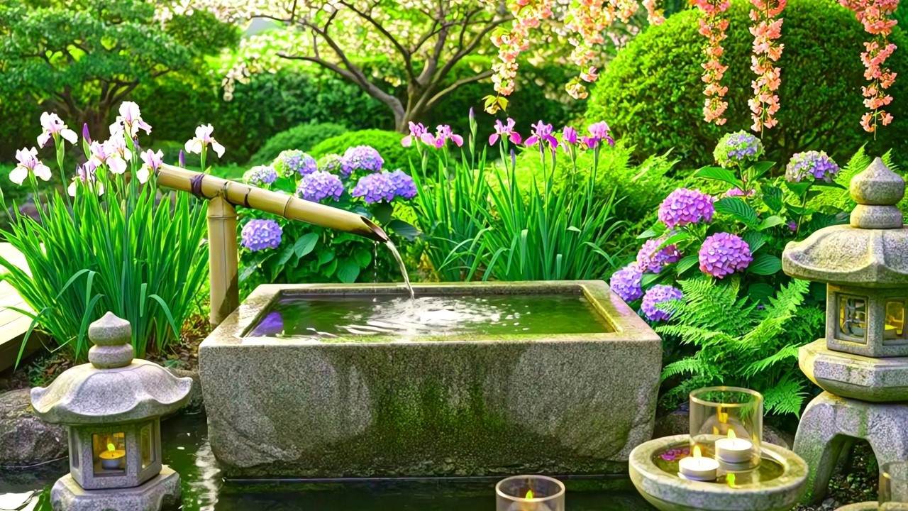 Peaceful Water Ambience and Relaxing Music 🌿 Let Go of Stress, Feel Calm and Healed