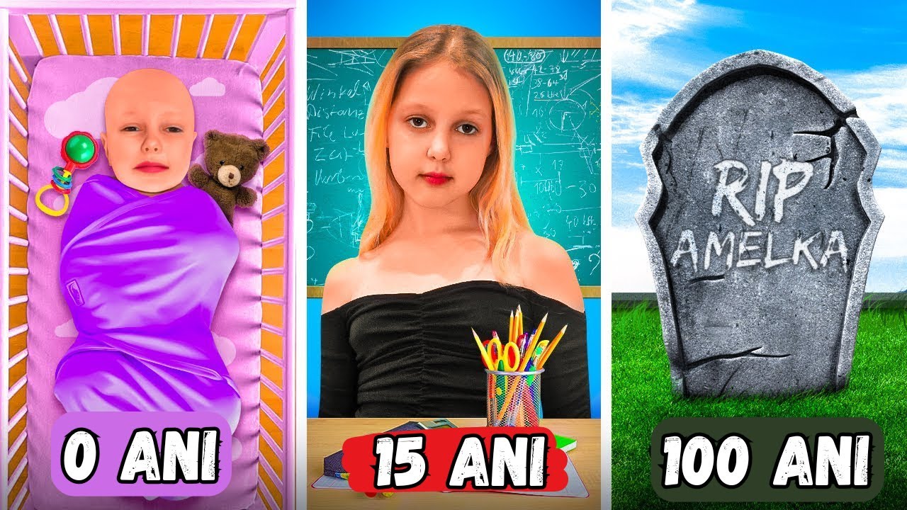De la NAȘTERE până la MOARTE pentru Amelka ⏰ în 24 de ORE Challenge