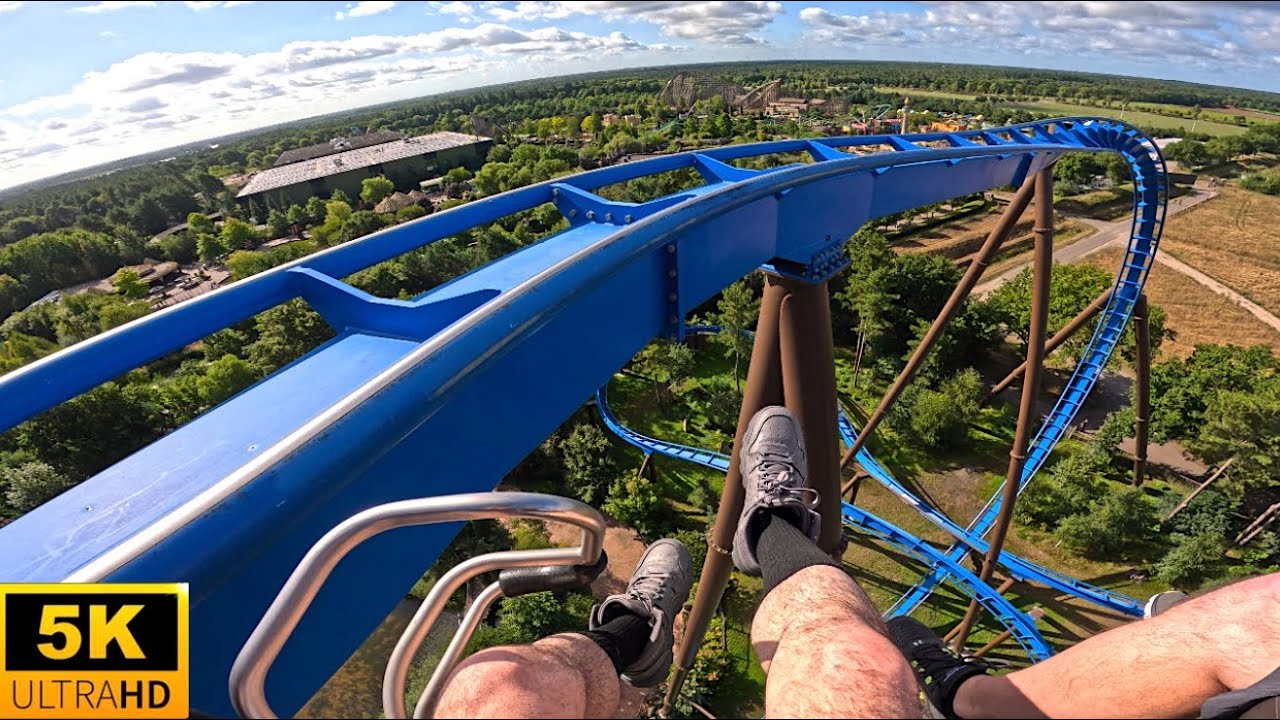 Fenix POV 5K (Highest Quality) B&M Wing Coaster Toverland, Netherlands