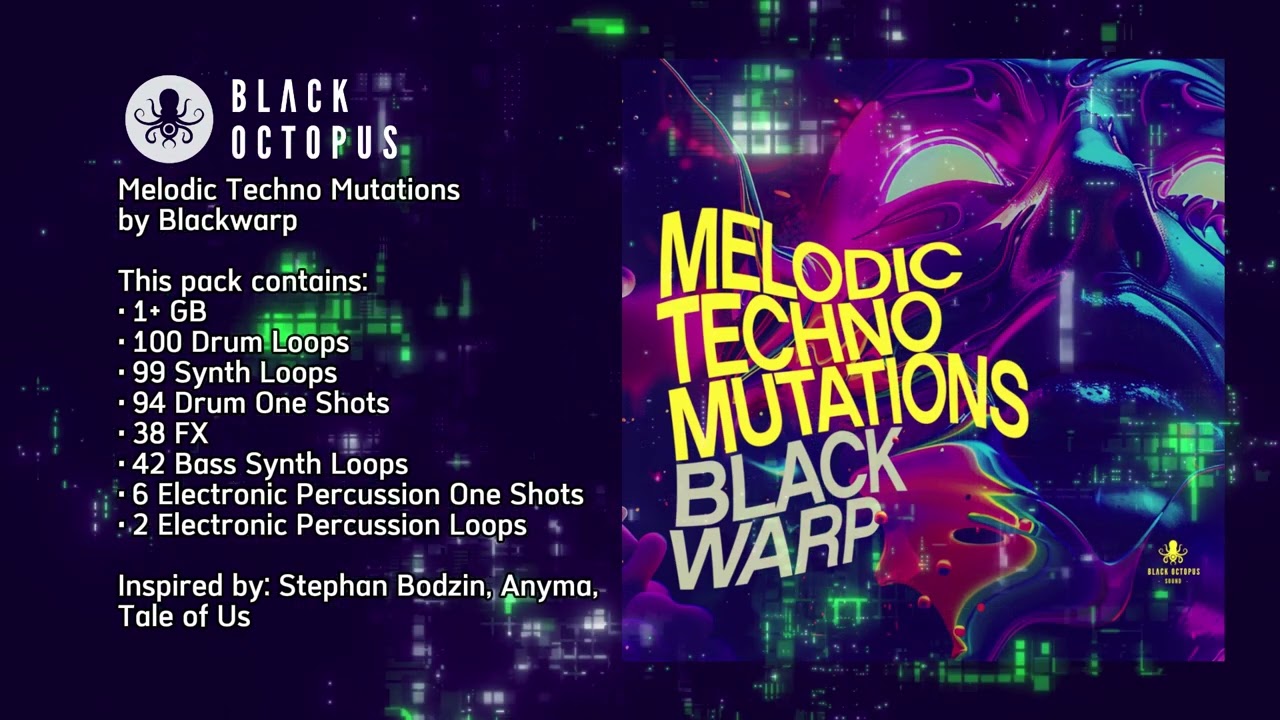 Black Octopus Sound - Melodic Techno Mutations by Blackwarp
