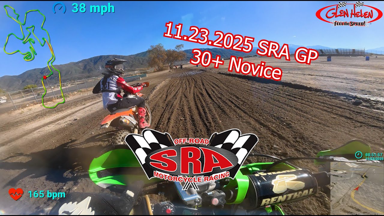 SRA GP Race at Glen Helen Raceway | 11.23.2025 | 30+ Novice