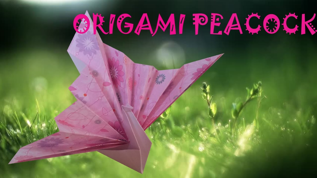Origami Peacock - Origami Easy