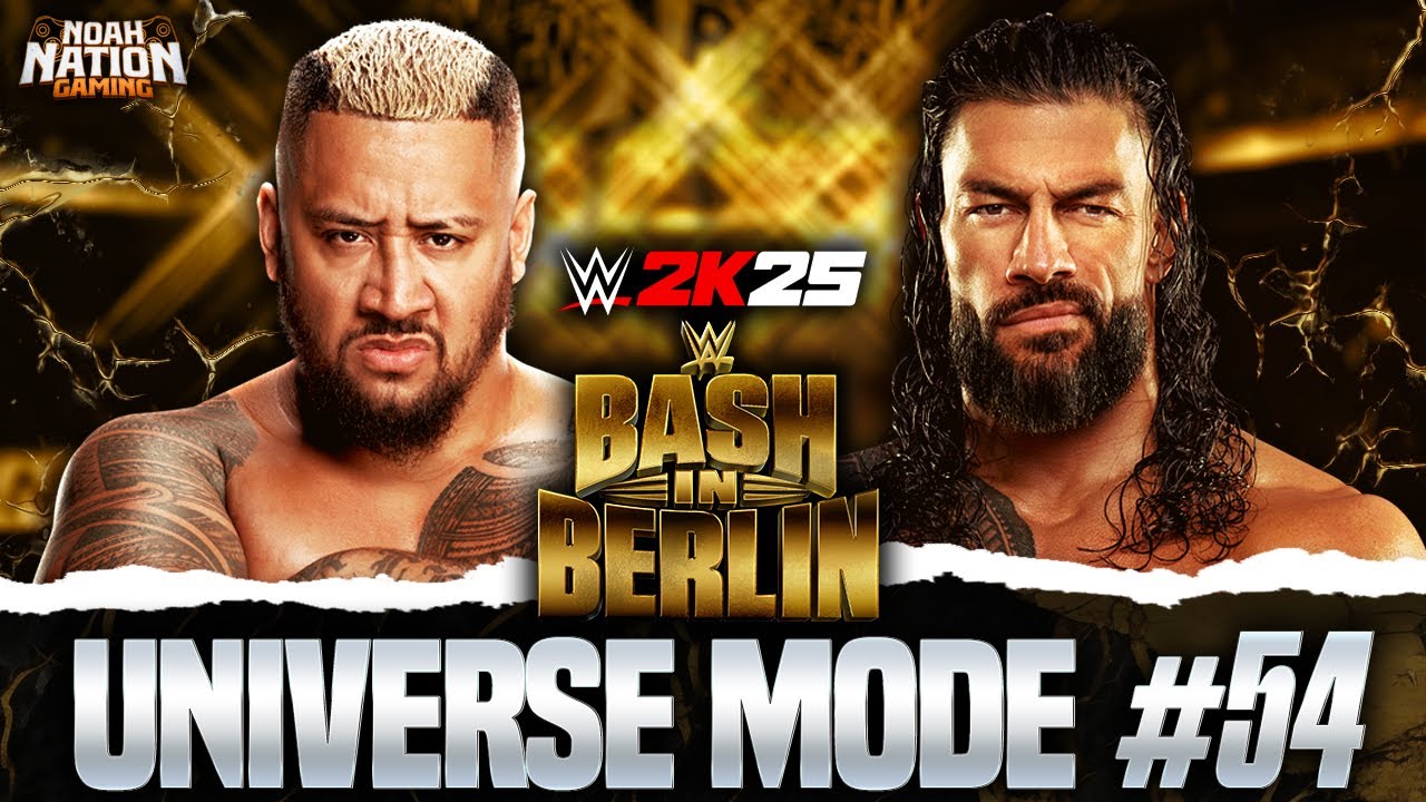Bash in Berlin 2025 PLE! | WWE 2K25 Universe Mode | Episode 54