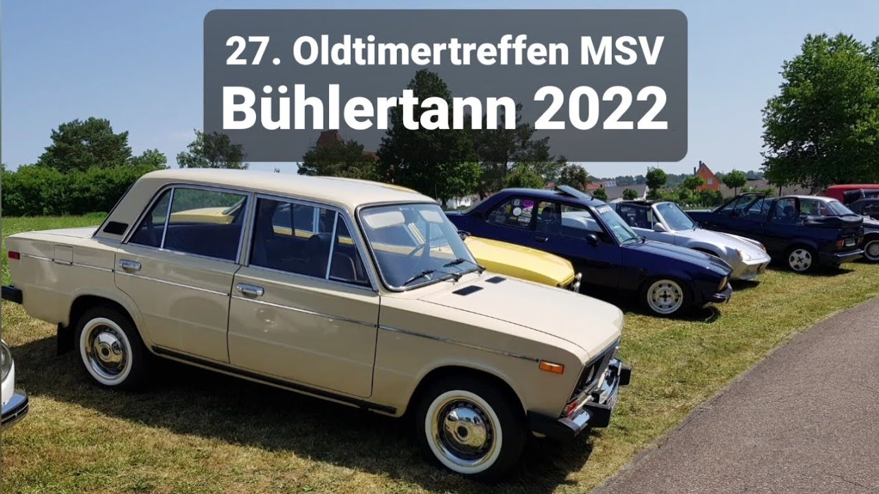 27. Oldtimertreffen MSV B&uuml;hlertann 2022