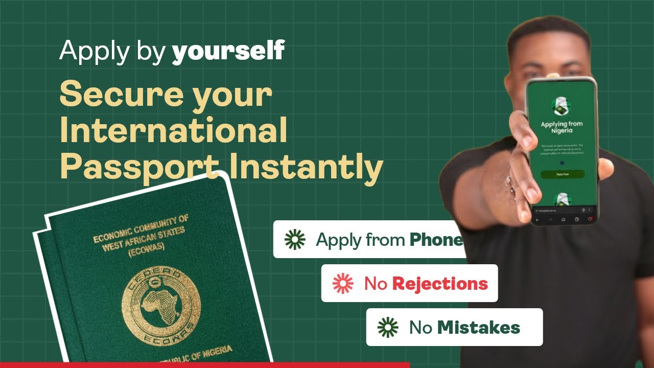 Apply for Your International Nigerian Passport Online | December 2025 | Japa next year 