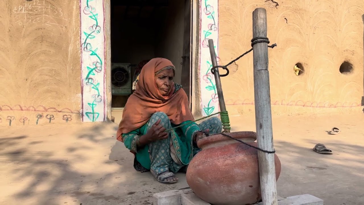 Desert Women Morning Routine In Winter || Village Life Pakistan || Traditional Food
