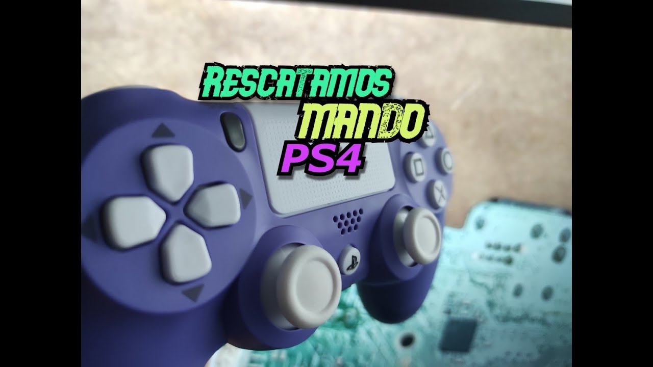 Rescatamos mando ps4
