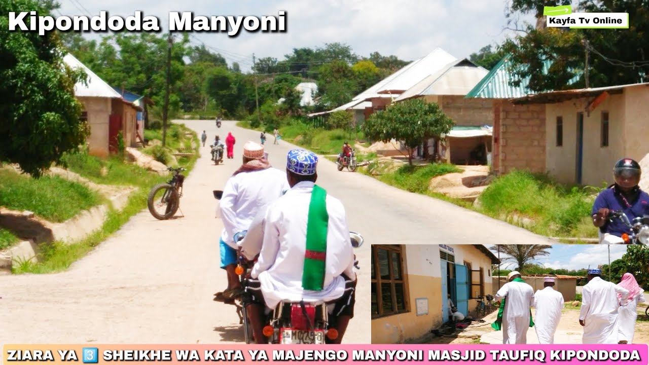 ZIARA YA 3️⃣ SHEIKHE WA KATA YA MAJENGO MANYONI MASJID TAUFIQ KIPONDODA 