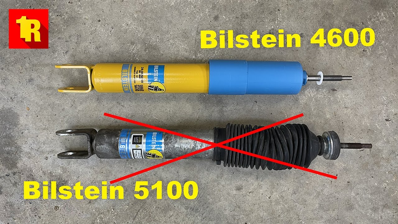 Вот разница между Bilstein 5100 и Bilstein 4600!!
