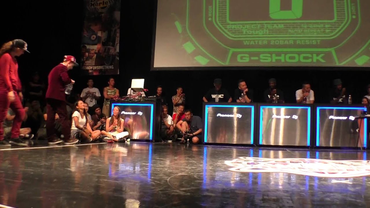 Funky-J & Vovan vs ROADDOGGZ(Cio  Masato) FINAL  LOCK 【WDC 2014】
