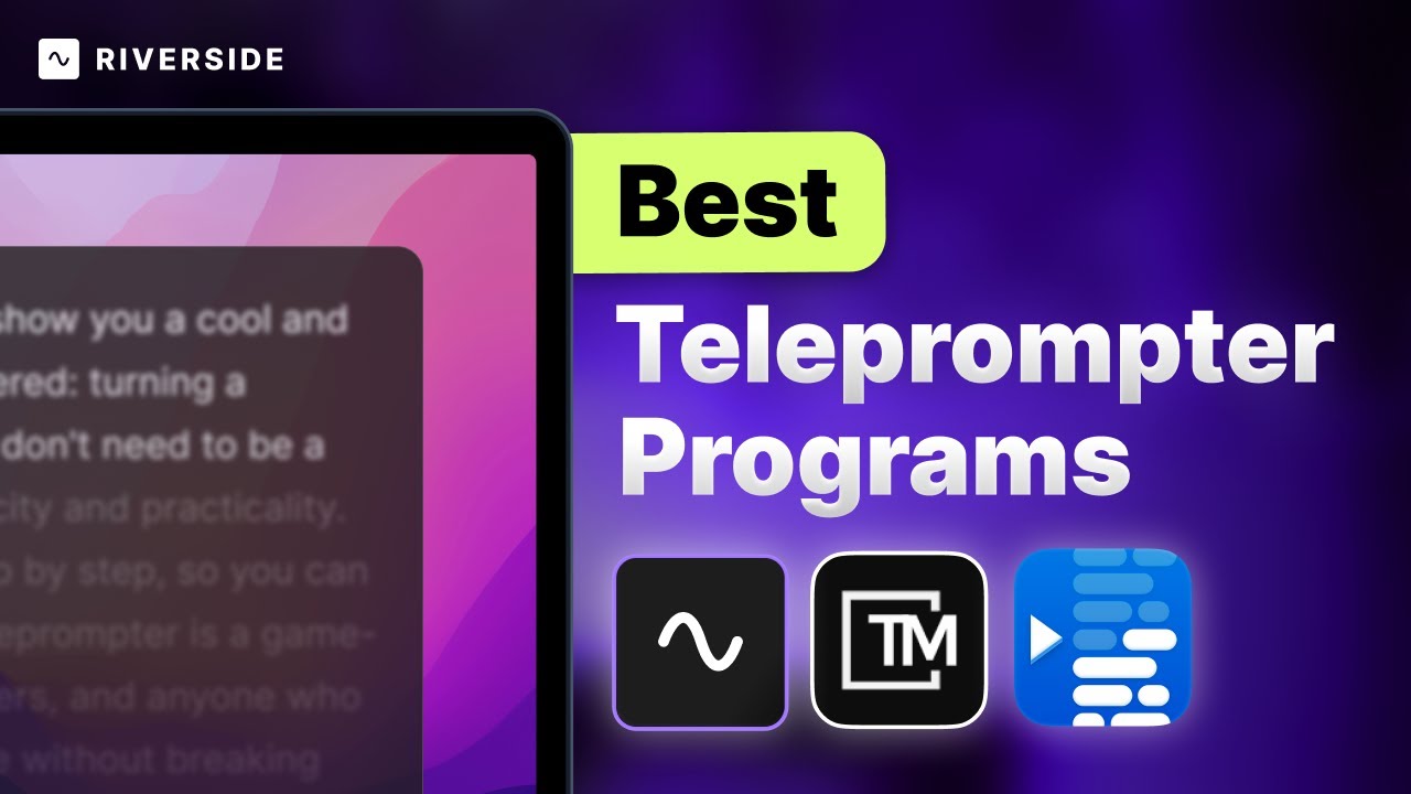 How To Turn Your Computer Into A Teleprompter