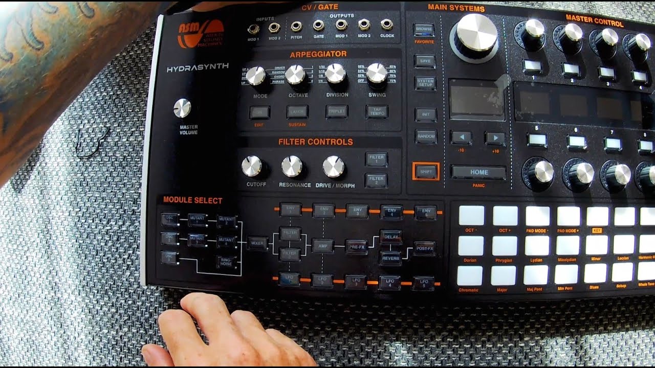 ASM Hydrasynth Desktop (quick unboxing)