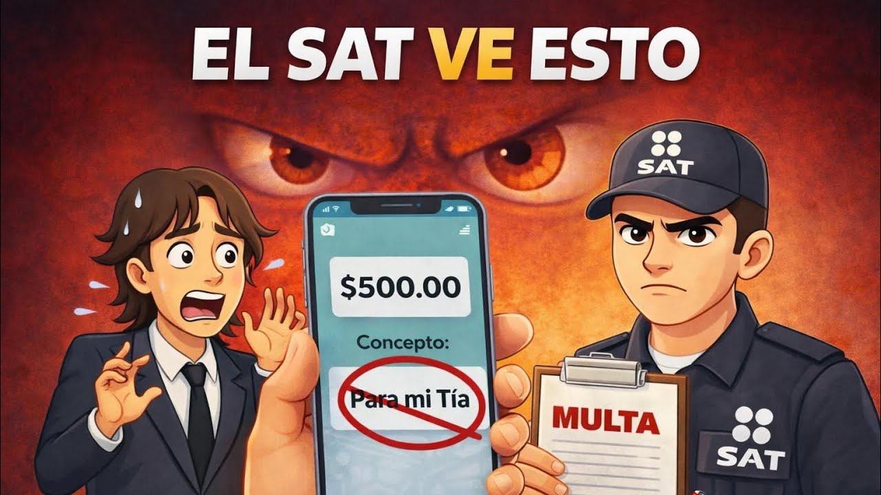 Transferencia a Familiares? // El SAT te puede multar 🚨