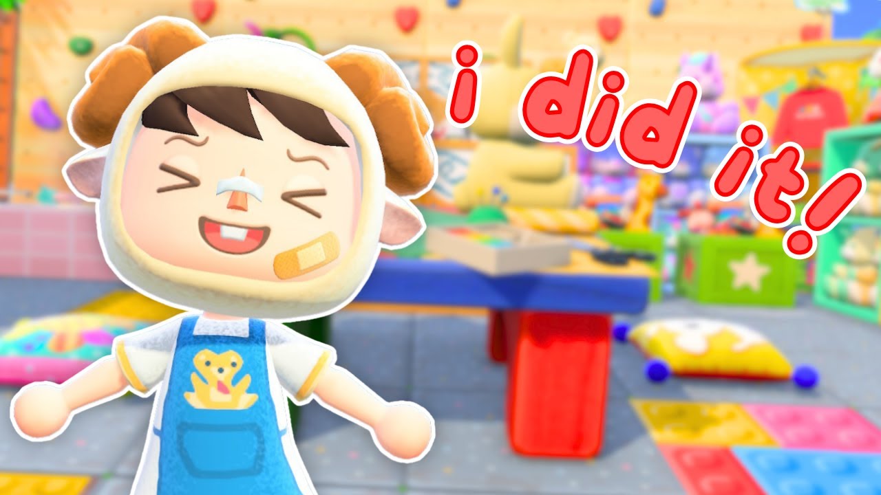 rebuilding my BUILD-A-BEAR workshop in ACNH