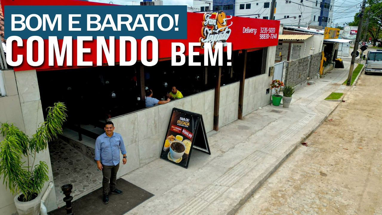 A MELHOR FAVA E FEIJOADA DE JOÃO PESSOA!