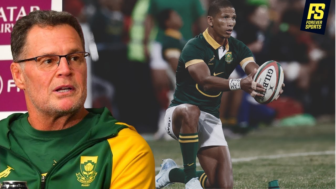 Rassie Erasmus explains his SPRINGBOKS TEAM selection for Wallabies | Springboks Team Announcement