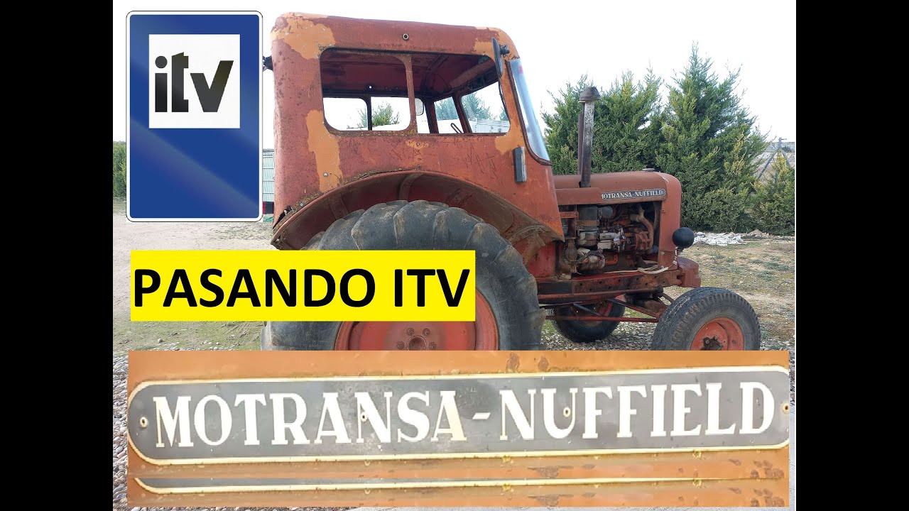 🚜PRECIOSO MOTRANSA NUFFIELD pasa la ITV + Arranque en día lluvioso 🌧️ ¡Brilla como nuevo!