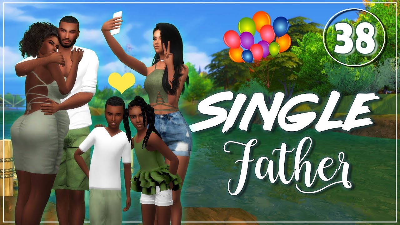 The Sims 4 🎣 Single Father 🎣 #38 Best Father's Day Ever! New Home