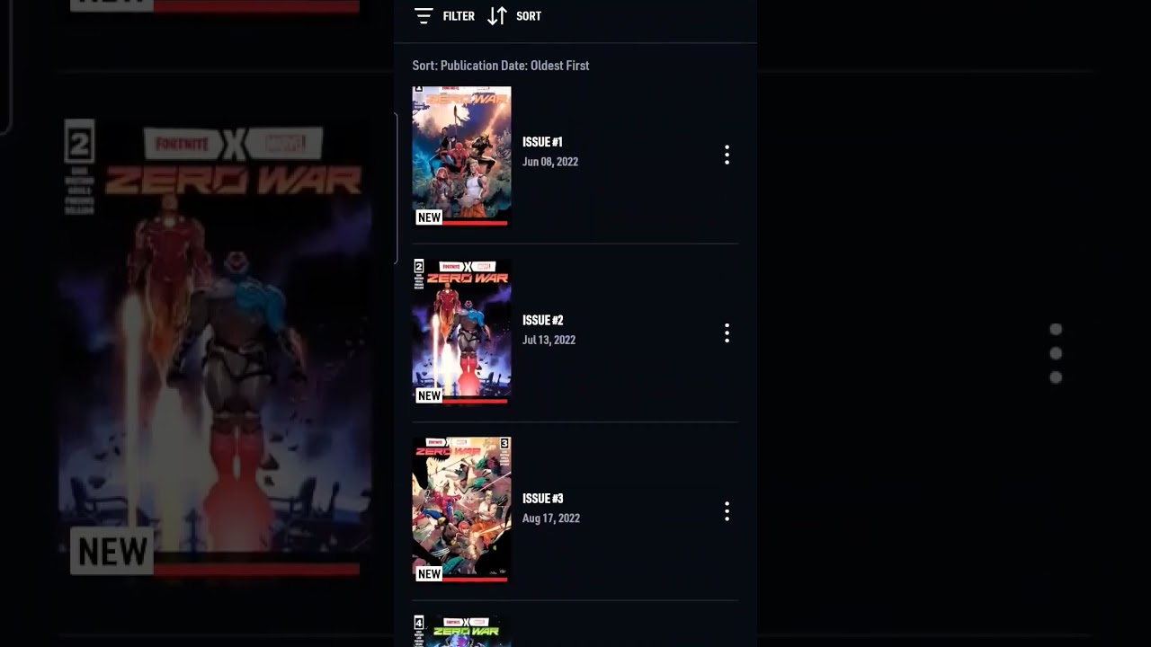 All 5 issues of #Fortnite x #Marvel : Zero War are now available to read on Marvel Unlimited