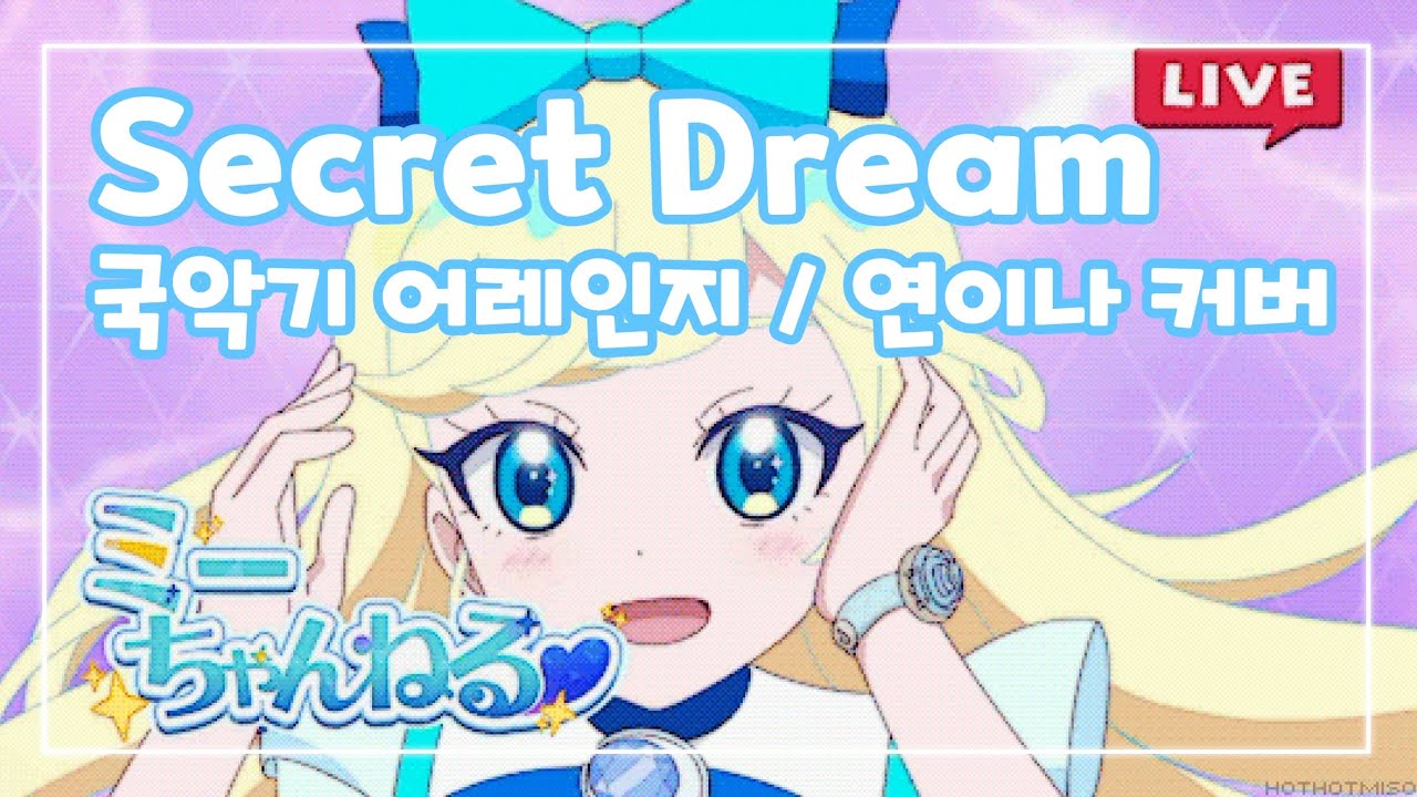 [국악기 어레인지] Secret Dream - 연이나 (Cover / 비밀의 아이프리 / ひみつのアイプリ)