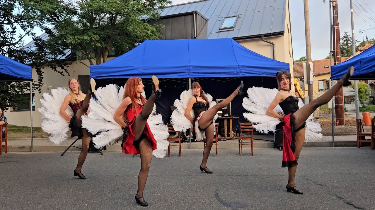 Taneční skupina SIDEREA - Kankán, Burlesque a Fire Amazons, Bořanovice 2024