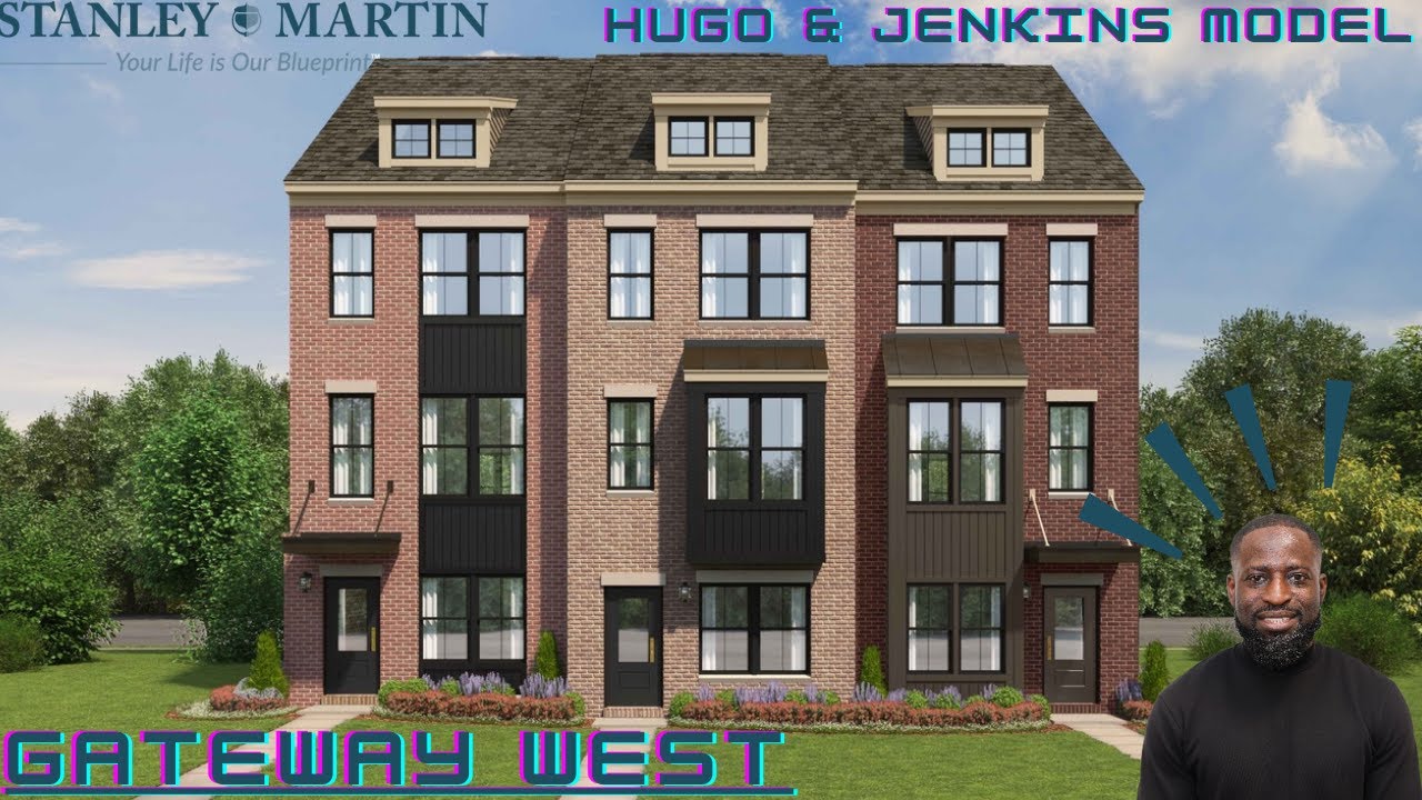 New Homes in Maryland | Stanley Martin | Gateway West| Hugo Model | Jenkins Model | Home Tour