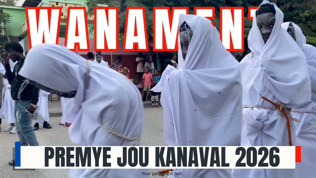 Kanaval nan Wanament, malgre ensekiite yon pakèt moun foule beton an