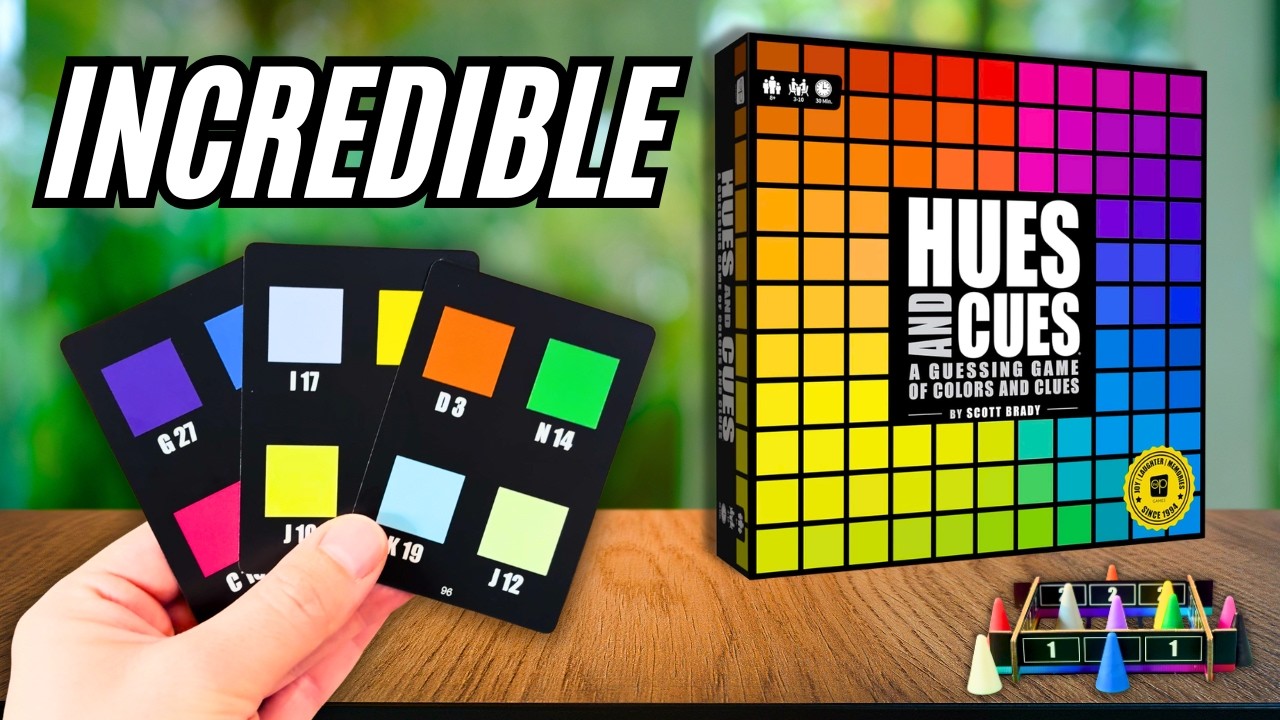 Обзор настольной игры Hues And Cues