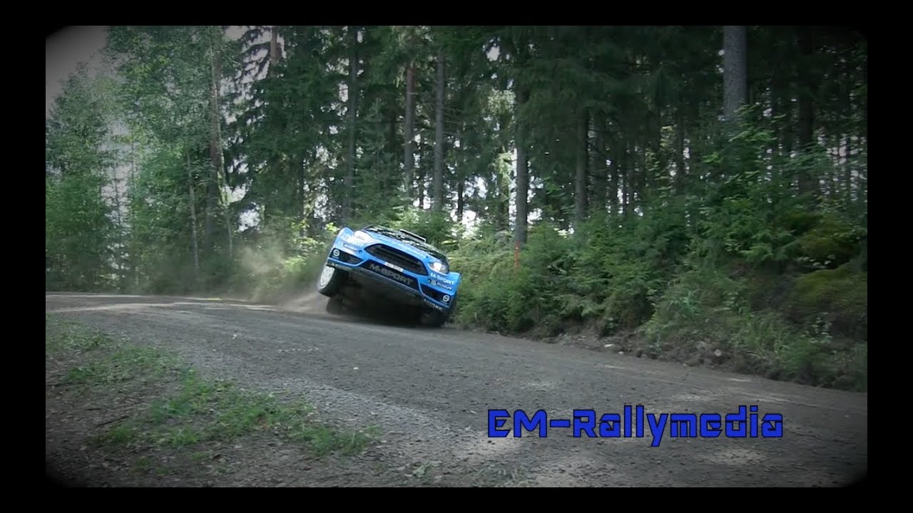 WRC Neste Rally Finland 2016 (MAX ATTACK with crash and moments)