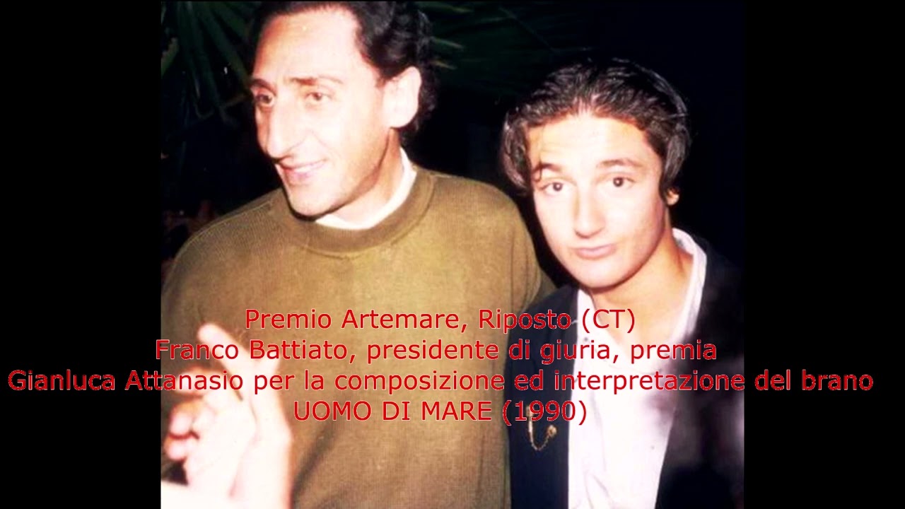 UOMO DI MARE,  Gianluca Attanasio. Brano premiato da Franco Battiato nel 1990. #francobattiato