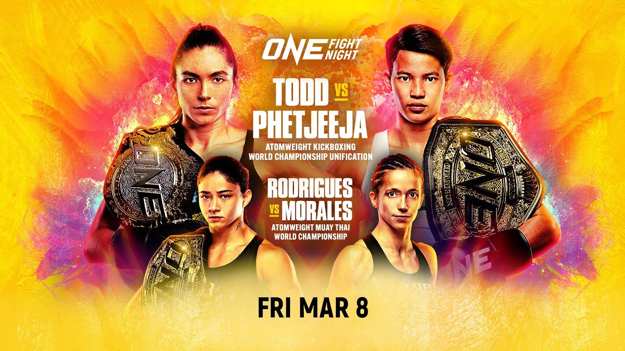 🔴 [Live In HD] ONE Fight Night 20: Todd vs. Phetjeeja