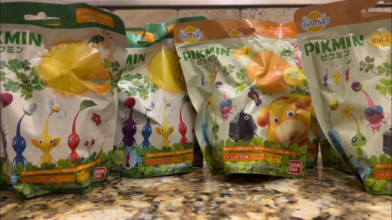 I Opened 10 Pikmin Bath Bombs! | COMPLETE SET