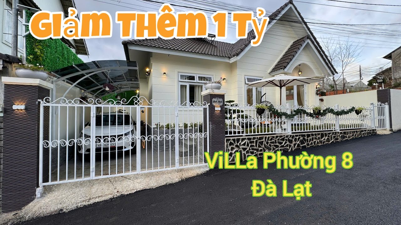 Giảm thêm 1 tỷ cho căn Villa nằm cạnh Thung Lũng Tình Yêu Đà Lạt
