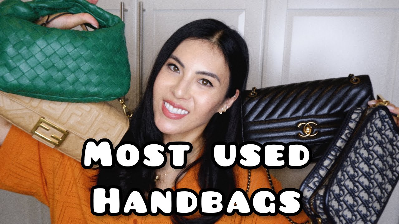 Most Used Handbags - Chanel, Fendi, Bottega veneta, Dior