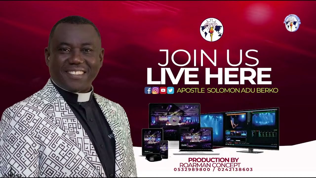 [LIVE🔴] 📺 You are watching All night Service with Apostle Solomon ADU Berko