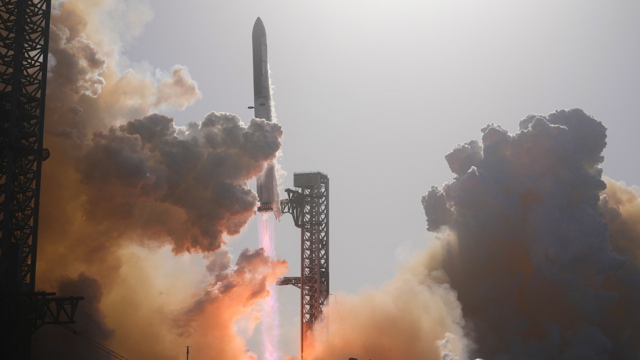 SpaceX launches massive Starship rocket following delay