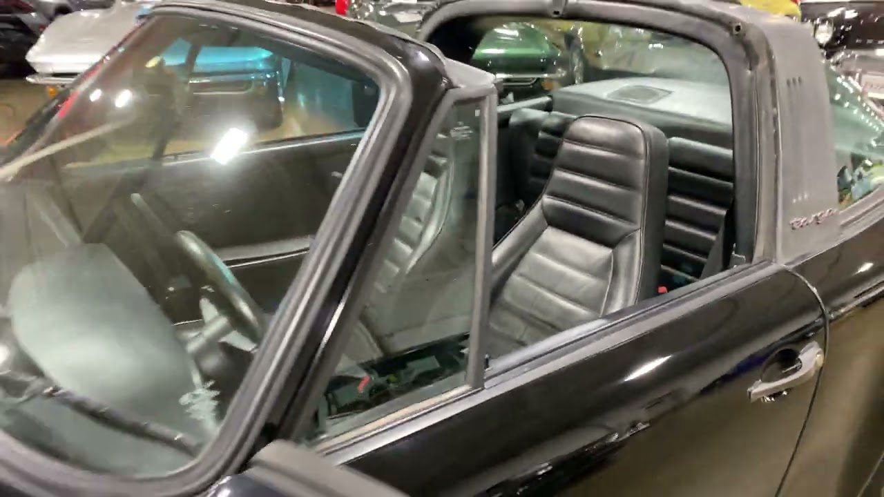 1984 Porsche 911 Targa in Black