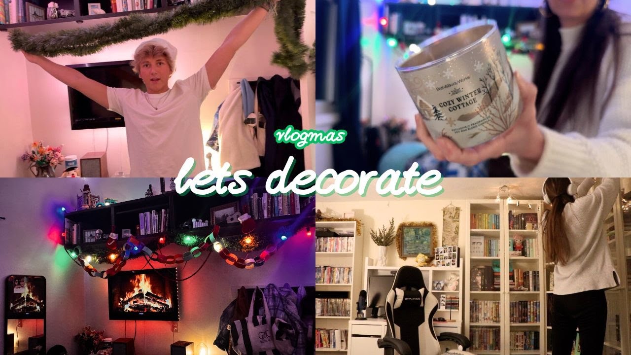 LETS DECORATE-VLOGMAS
