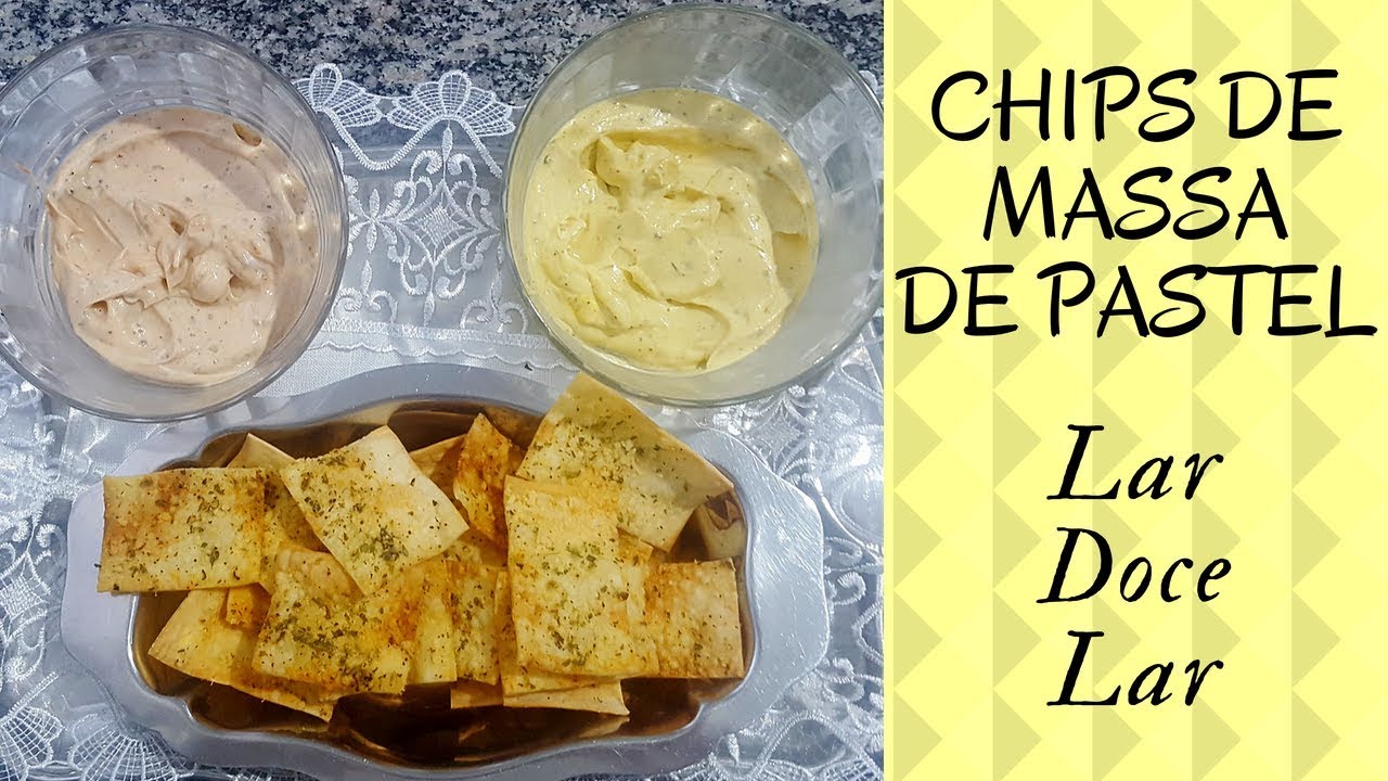 Chips de Massa de Pastel | Petiscos