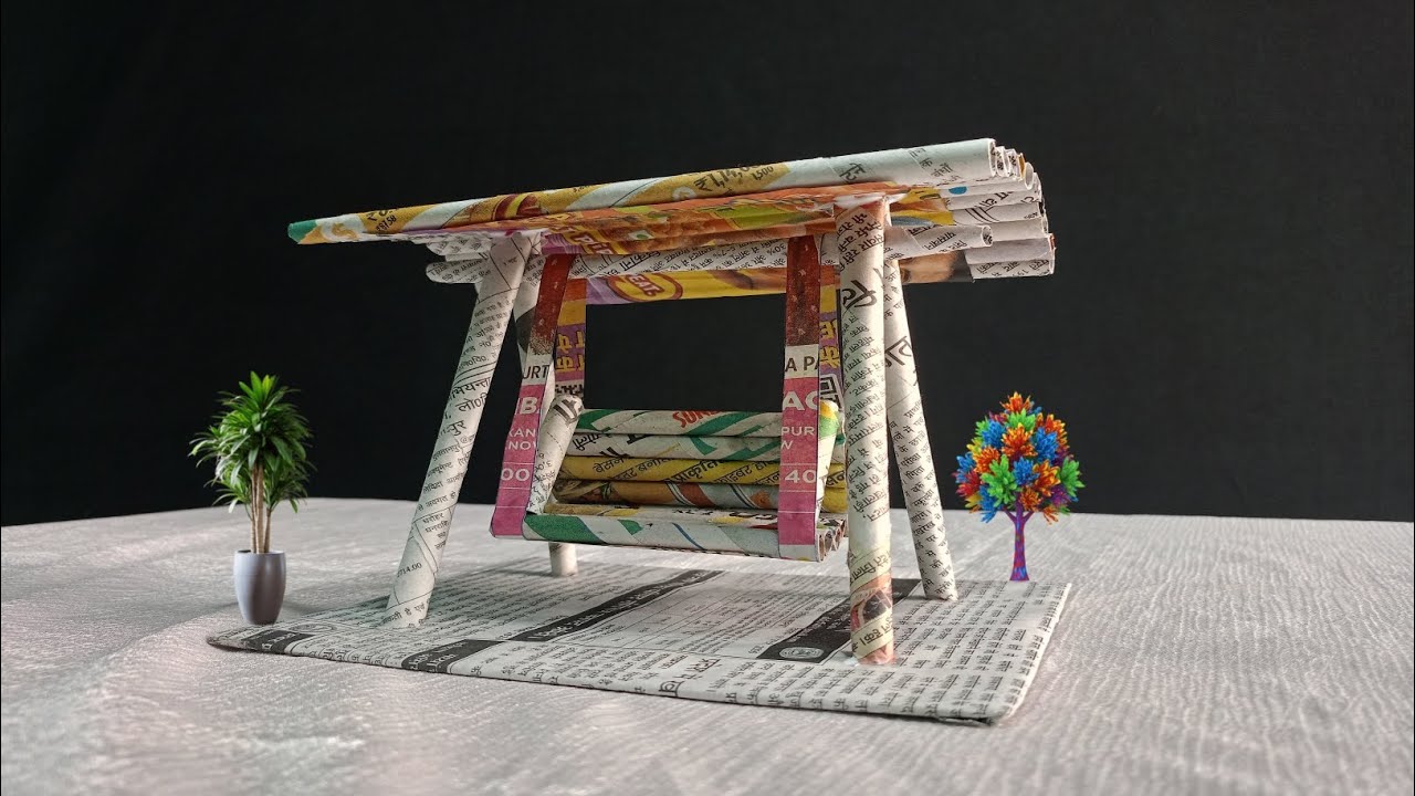 We Made A Newspaper Swing - It's Working 