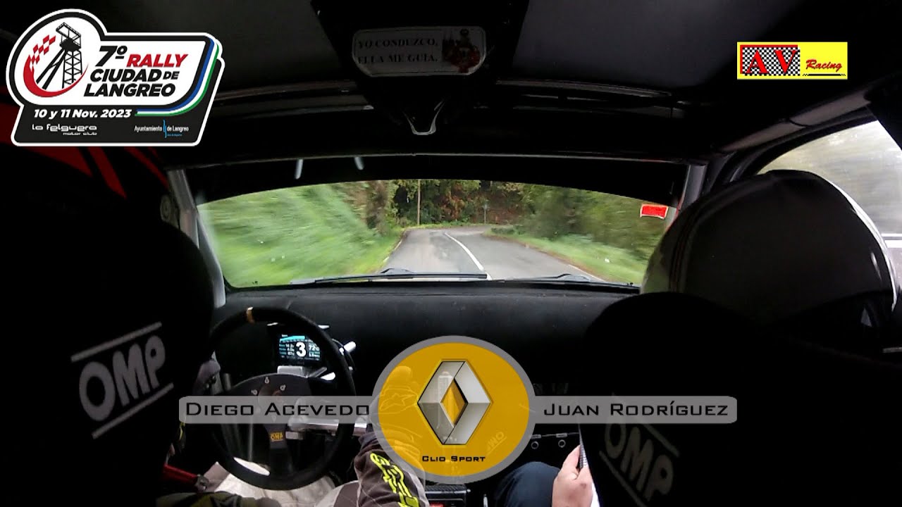 On Board Diego Acevedo - Juan M. Rodríguez | TC-2 Pozo Candín 1 | Rally Ciudad de Langreo 2023
