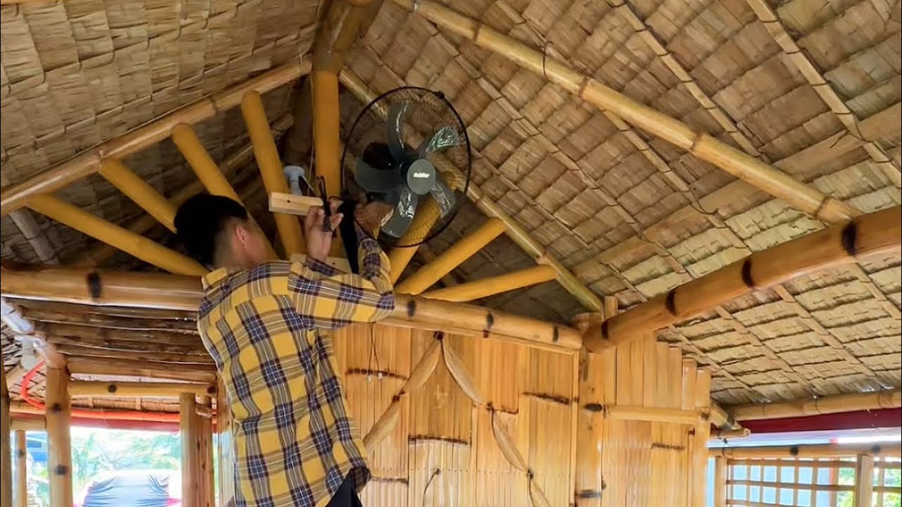 MAGKAKABIT SI RAN NG WALL FAN SA ATING BAHAY KUBO | @rangail1684 