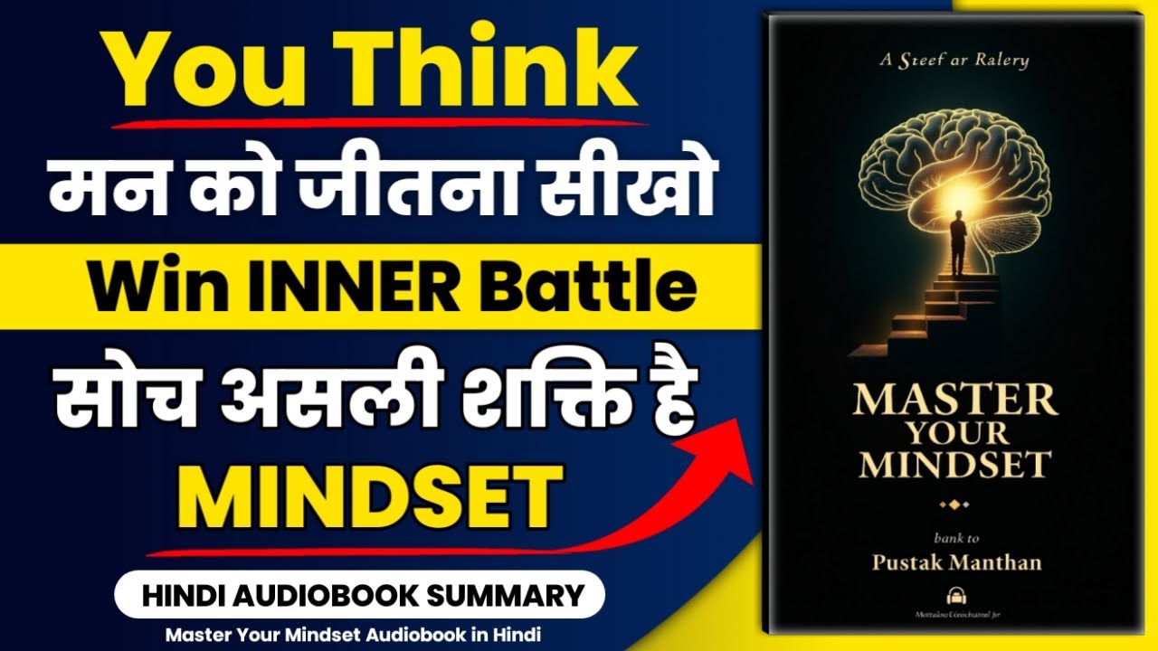 Master Your Mindset Book Summary in Hindi  | Book summary in Hindi | Audiobook