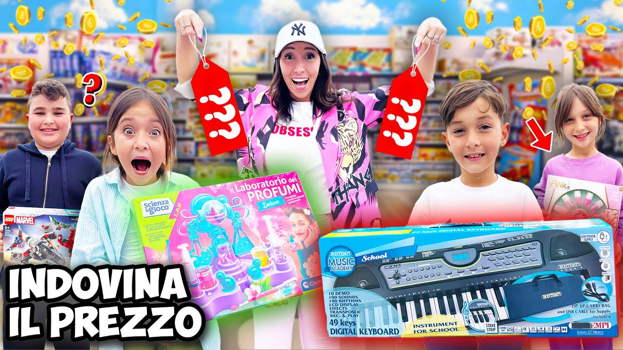 SE INDOVINI IL PREZZO TE LO COMPRO, CHALLENGE CON I NOSTRI CUGINETTI!!
