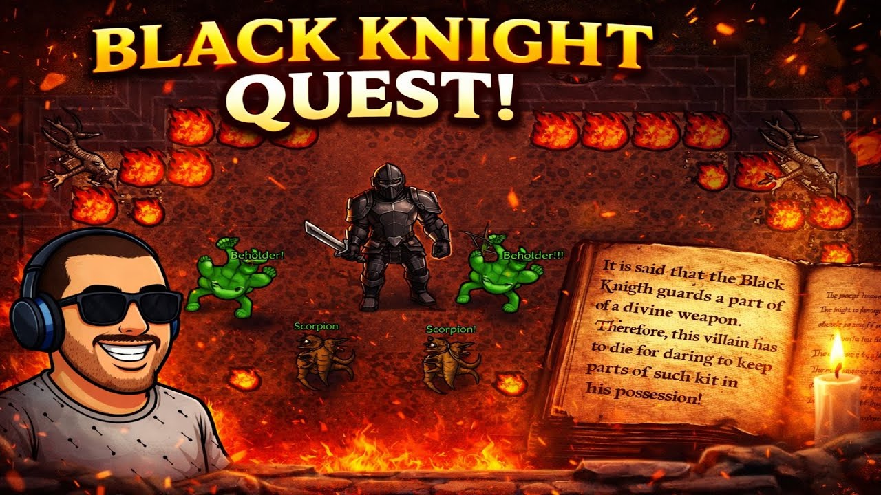 A lendária BLACK KNIGHT QUEST finalmente feita!