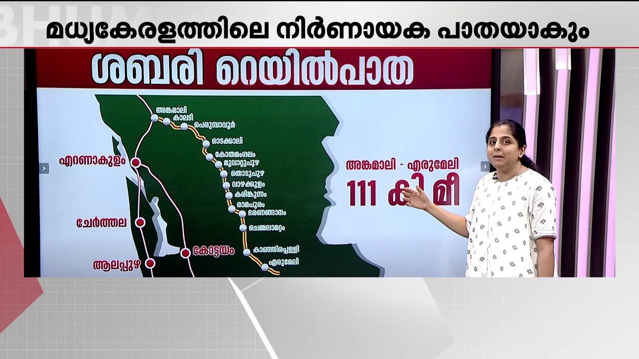 റെയിൽ മാപ്പിലേക്ക് ഇടുക്കി!! മധ്യകേരളത്തിലെ നിർണായക പാതയാകാൻ ശബരി റെയിൽപ്പാത | Sabari Rail