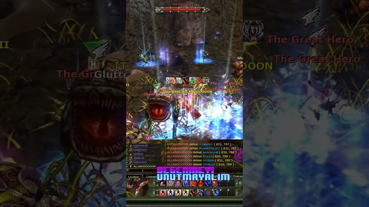 Bifrost Gluttony Darlama. #fyp #allanooon #destan #reels #knightonline #short #shorts